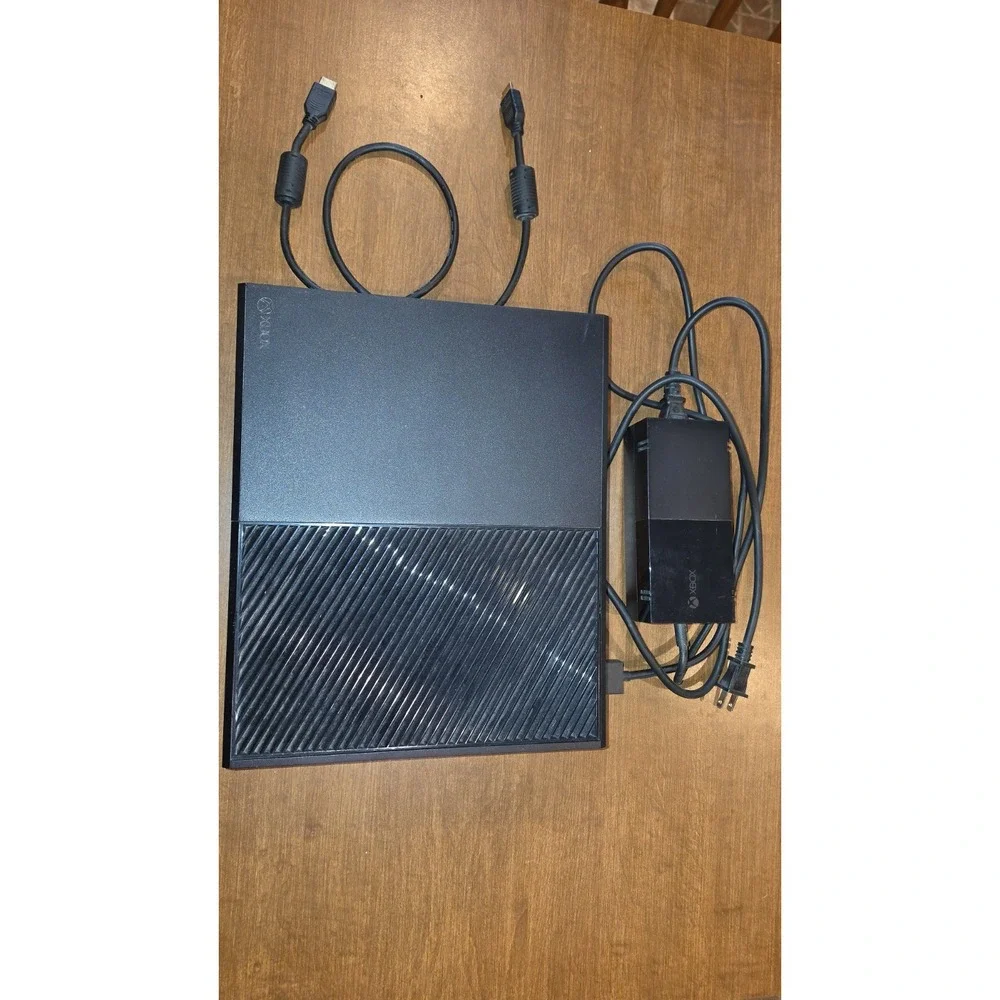 Microsoft Xbox One 500GB - Used Black Console 1540 Tested -Working +Power Brick